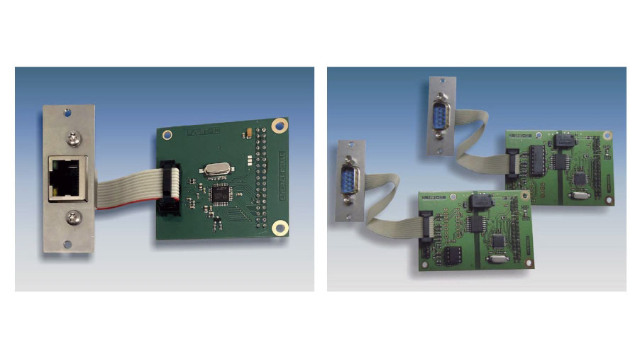 Ampliación puerto ethernet y ampliación Puerto RS-232 Rs-485 para equipo de pesaje